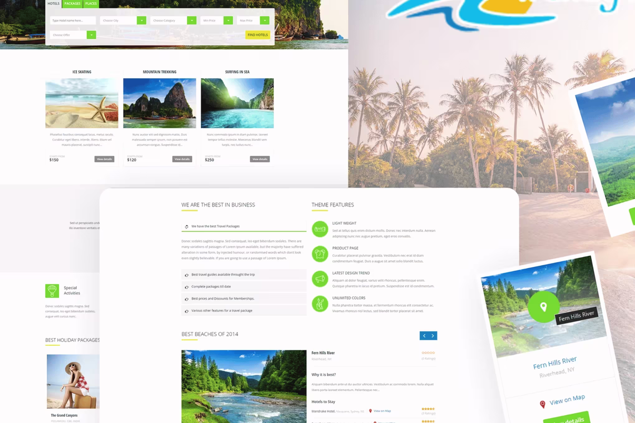 Turizm acentesi web sitesi